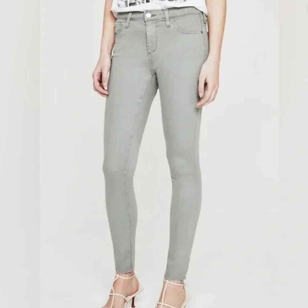 NWOT AG Adriano Goldschmied The Legging Super Skinny Ankle Jeans Grey 25 Womens